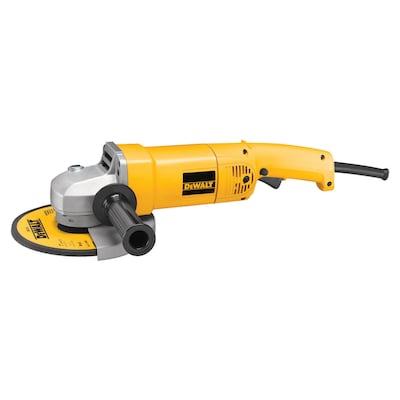 DEWALT 7 in 13 Amps Trigger Switch Corded Angle Grinder Lightly