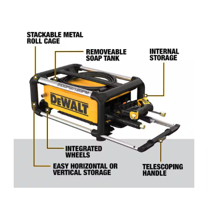 DEWALT 2100 PSI 1.2 GPM Cold Water Electric Pressure Washer (Slightly Used) - $210