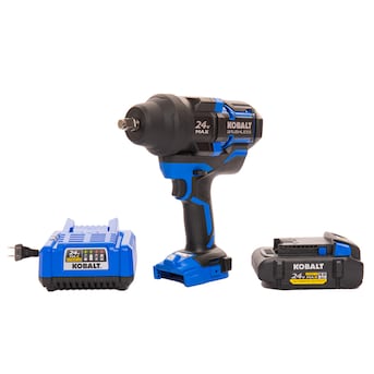 Kobalt XTR 24-volt Variable Speed Brushless 1/2-in Drive Cordless Impact Wrench*USED- $100
