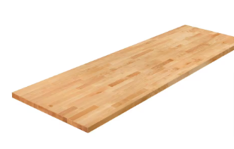 Hampton Bay 6 ft. L x 25 in. D Finished Engineered Birch Butcher Block Countertop - $80