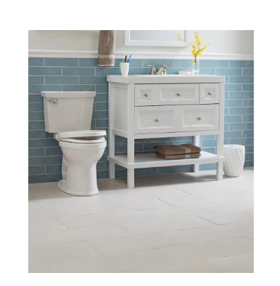 Glacier Bay Ashland 36 in. W x 19 in. D x 37 in. H Single Sink Freestanding Bath Vanity - $310