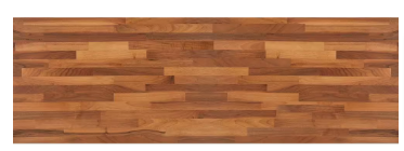 Hampton Bay 4 ft. L x 25 in. D Finished Engineered Walnut Butcher Block Countertop - $70