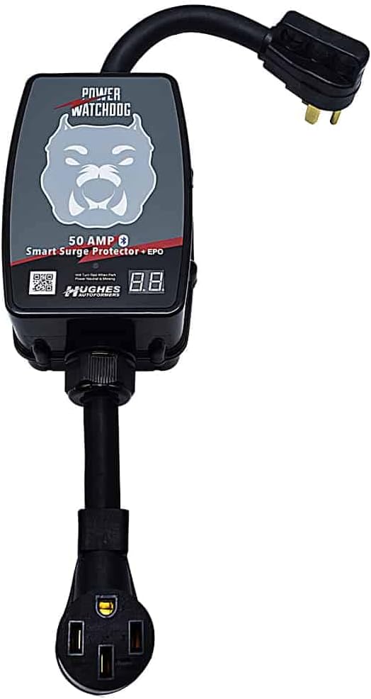 Power Watchdog, Bluetooth Surge Protector with Auto Shutoff, 50 Amp, Portable - $190