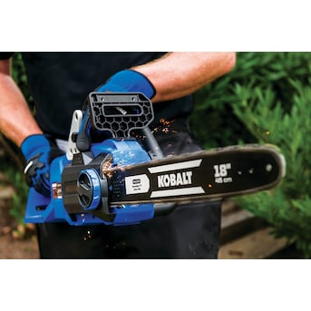 Kobalt A011038 18-in Corded Electric 15 Amp Chainsaw - $80