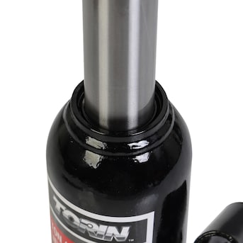 Torin Black 12-Ton Steel Hydraulic Bottle Jack - $30