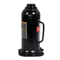 Torin Black 12-Ton Steel Hydraulic Bottle Jack - $30
