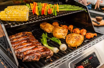 Nexgrill Neevo 720 Propane Gas Digital Smart Grill in Black with Stainless Steel - $300