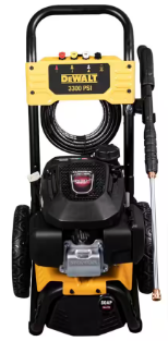 DEWALT 3300 PSI 2.4 GPM Gas Cold Water Pressure Washer (No Tips/Spray Gun) - $360