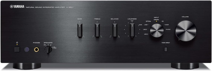 YAMAHA A-S501BL Natural Sound Integrated Stereo Amplifier (Black) - $360