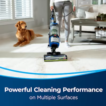 BISSELL MultiClean Allergen Pet Corded Bagless Pet Upright Vacuum with HEPA Filter - $115