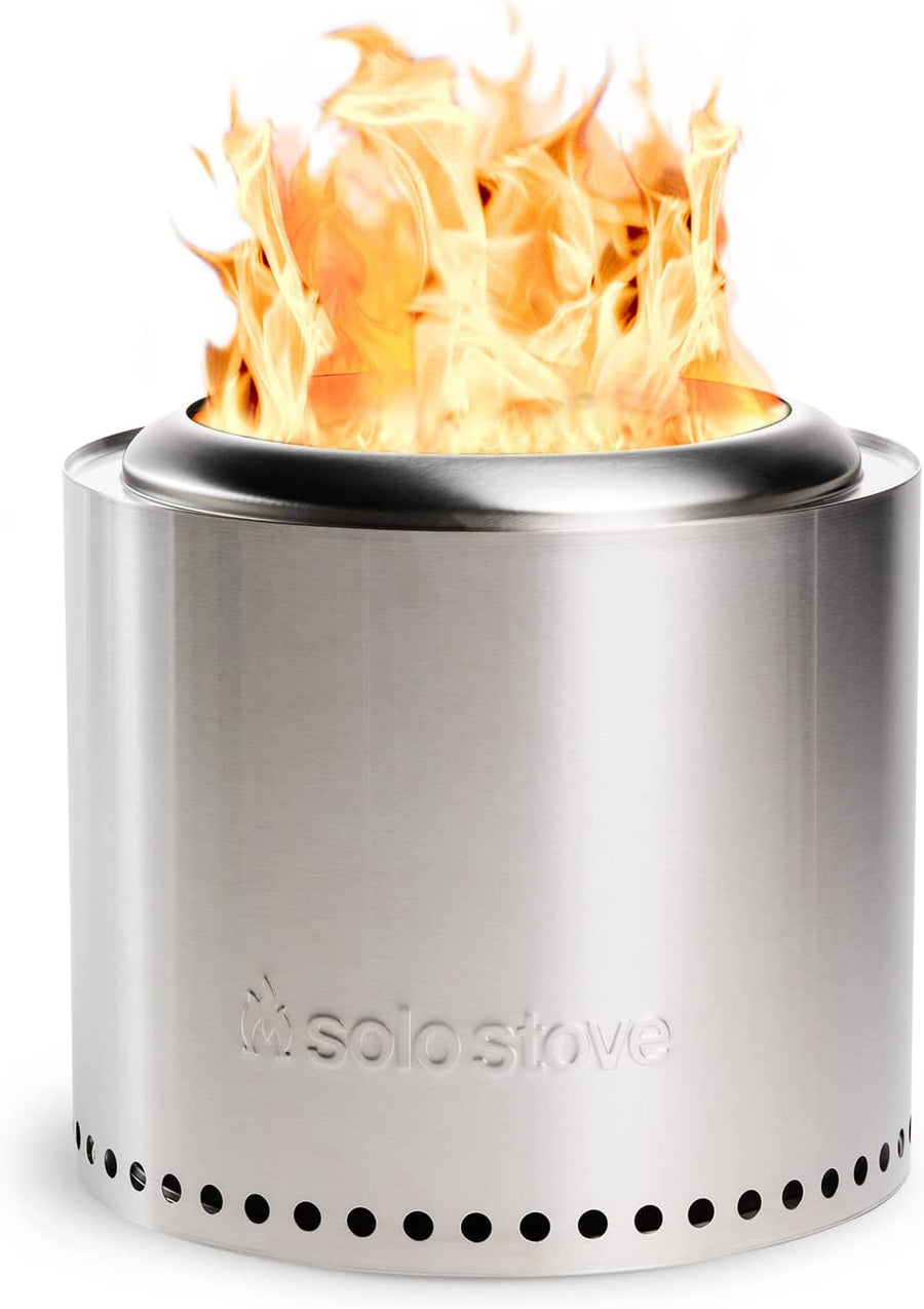 Solo Stove Ranger 2.0, 15 x 12.5 Wood Burning Stainless Steel Fire Pit - $130
