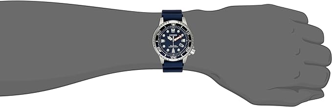 Citizen Promaster Dive Eco-Drive Watch, 3-Hand Date, ISO Certified, Rotating Bezel - $150