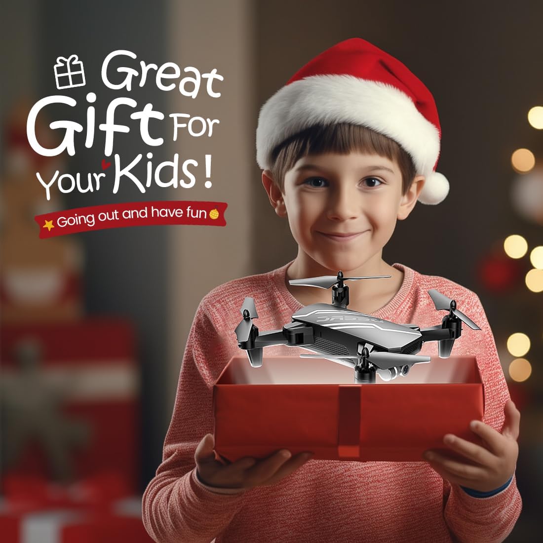 DEERC D20 Mini Drone for Kids with 720P HD FPV Camera - $45