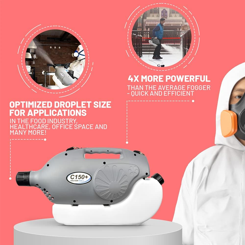 Vectorfog Electric Cold Fogger for Applying Disinfectants, Pest Control Fogger - $210