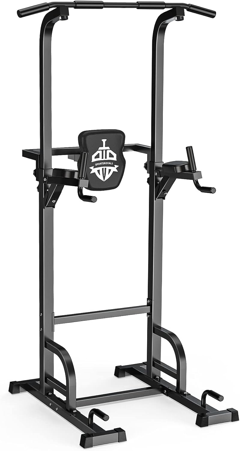 Sportsroyals Power Tower Pull Up Dip Station Assistive Trainer