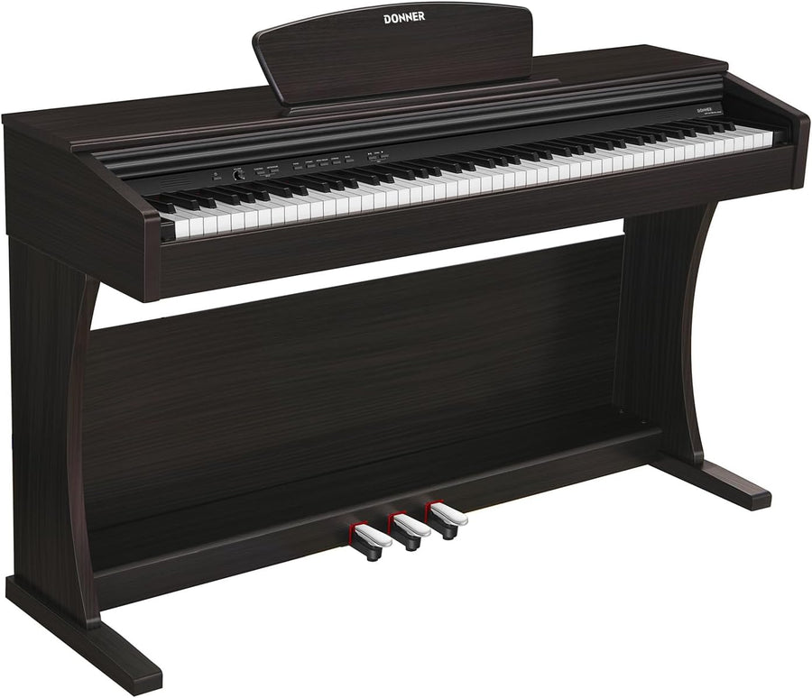 Donner DDP-300 Digital Piano with 88 Graded Hammer Action Weighted Keys-$415