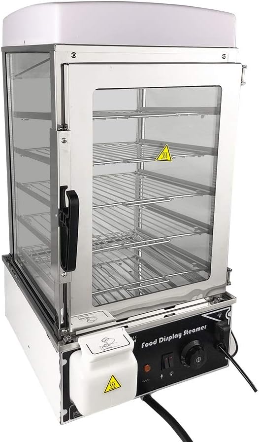 Chef Prosentials 500H Bun steamer, 5 layers Electric food bread steaming display machine - $310