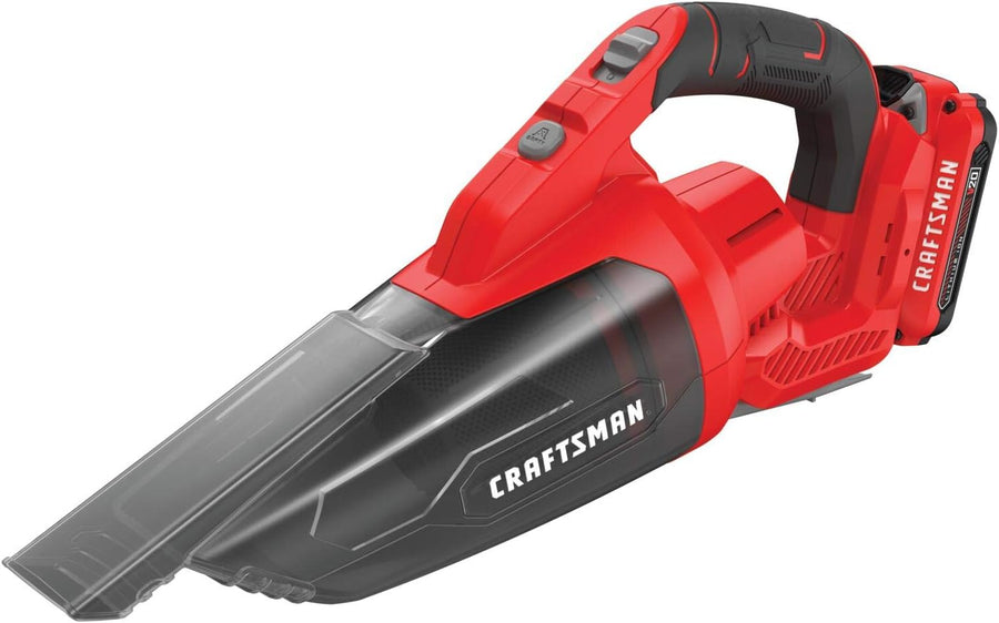 Craftsman V20 Cordless Hand Vacuum, 45 CFM, 2 Stage Filtration System with Filter - $60