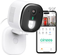 Outdoor Security Camera, Wired 2K 4MP Indoor/Outdoor Video Camera - $40
