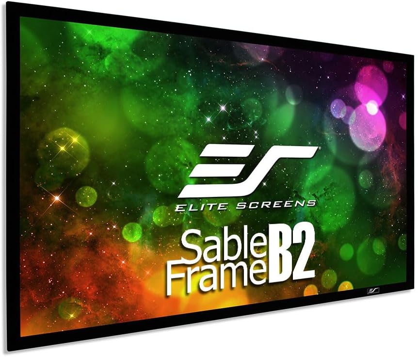 Elite Screens Sable Frame B2 Series 150-Inch Fixed Frame Projector Screen, 16:9 - $325