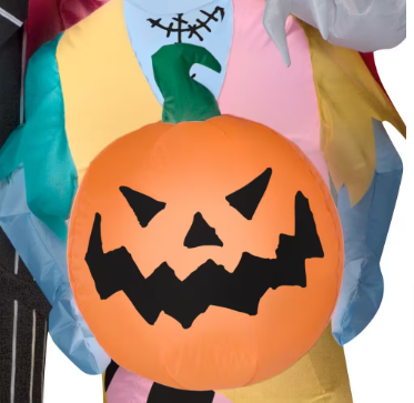 Halloween Airblown- Inflatable Nightmare Before Christmas-LG Scene-Disney - $90
