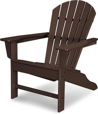 Grant Park Traditional Curveback Mahogany Adirondack Chair - $95
