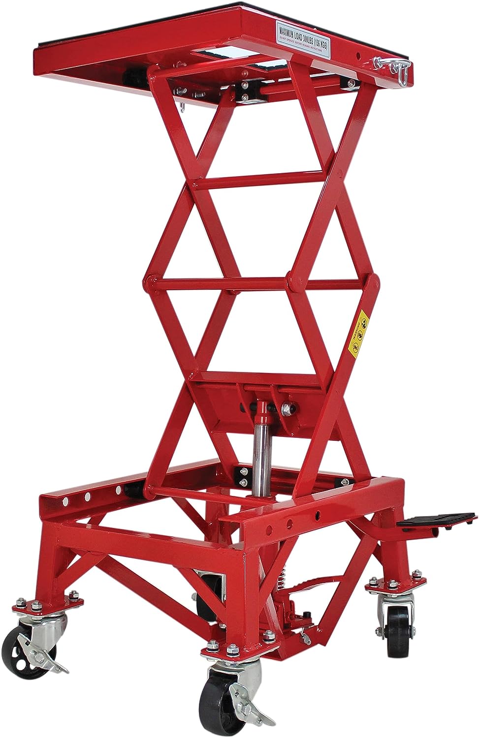 Extreme Max 5001.5083 Ultra-Stabile Hydraulic Motorcycle Lift Table - $105