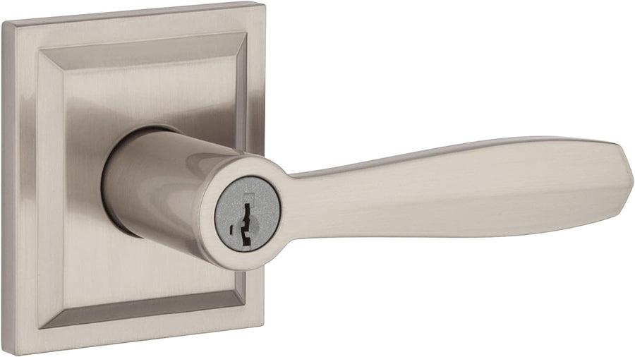 Baldwin Torrey, Entry Door Handle Reversible Lever with Keyed Lock - $35