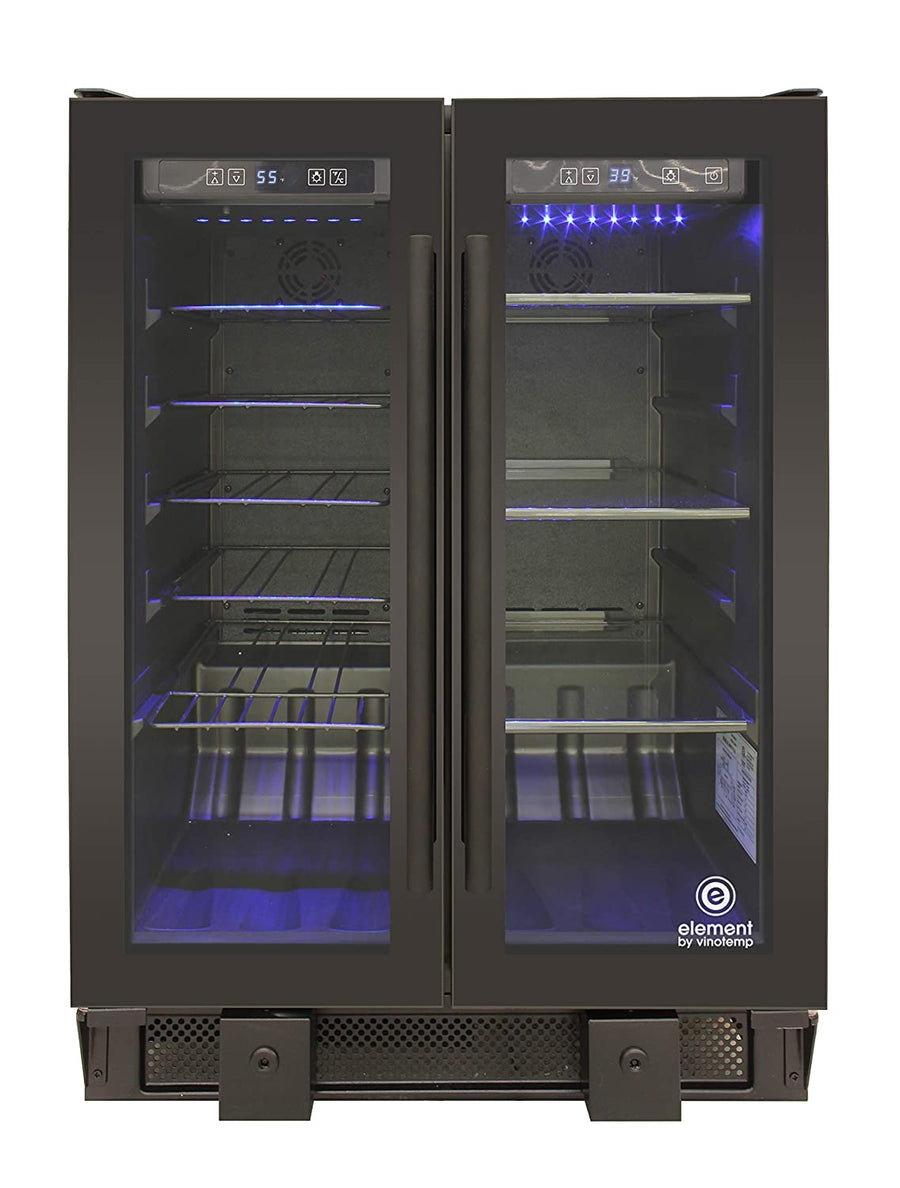 Vinotemp EL-BWC102-02 Touch Screen Wine & Beverage Wine Cooler, Black-$1200
