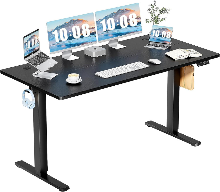 Electric Standing Desk-Height Adjustable Table, Ergonomic Computer Workstation - $90