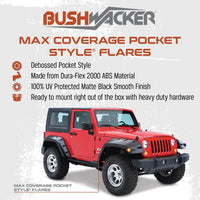 Bushwacker Max Coverage Pocket Style Fender Flares - $270