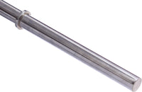 Sporzon! Olympic Barbell Standard Weightlifting Barbell, 1-inch, 5FT, Chrome - $25