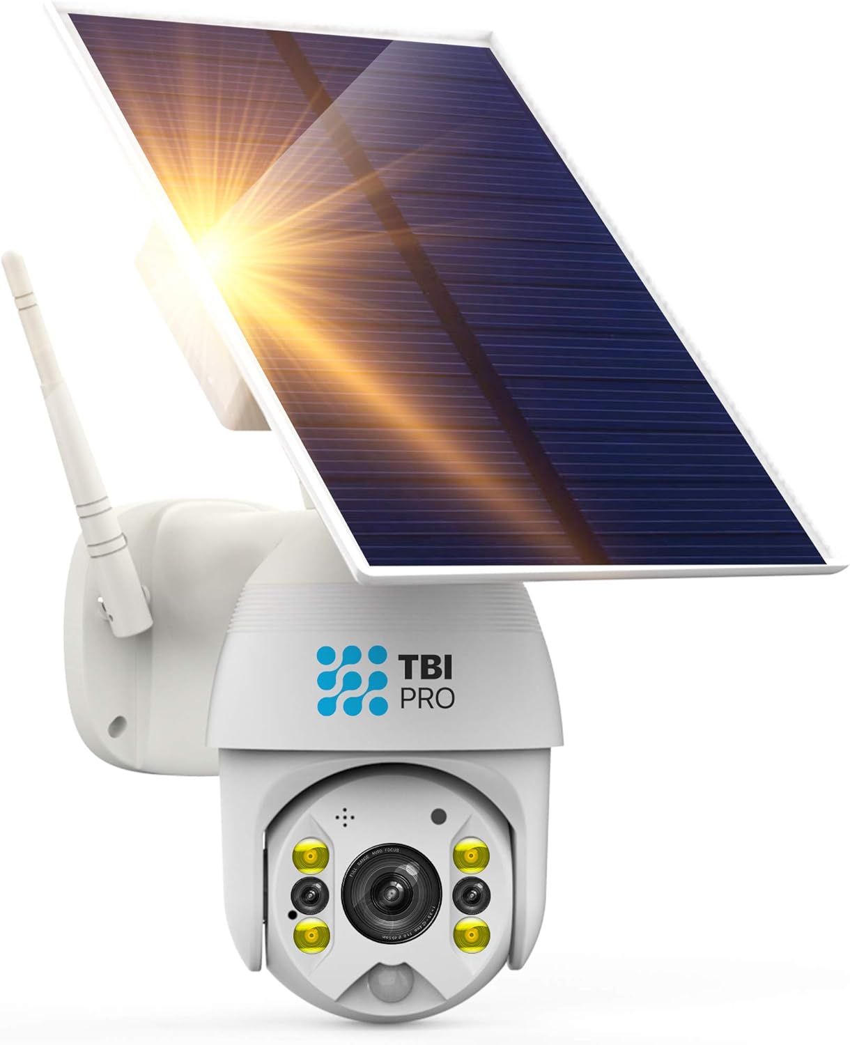 TBI Pro Solar Security Camera Outdoor Wireless 175 DISCOUNT BROS