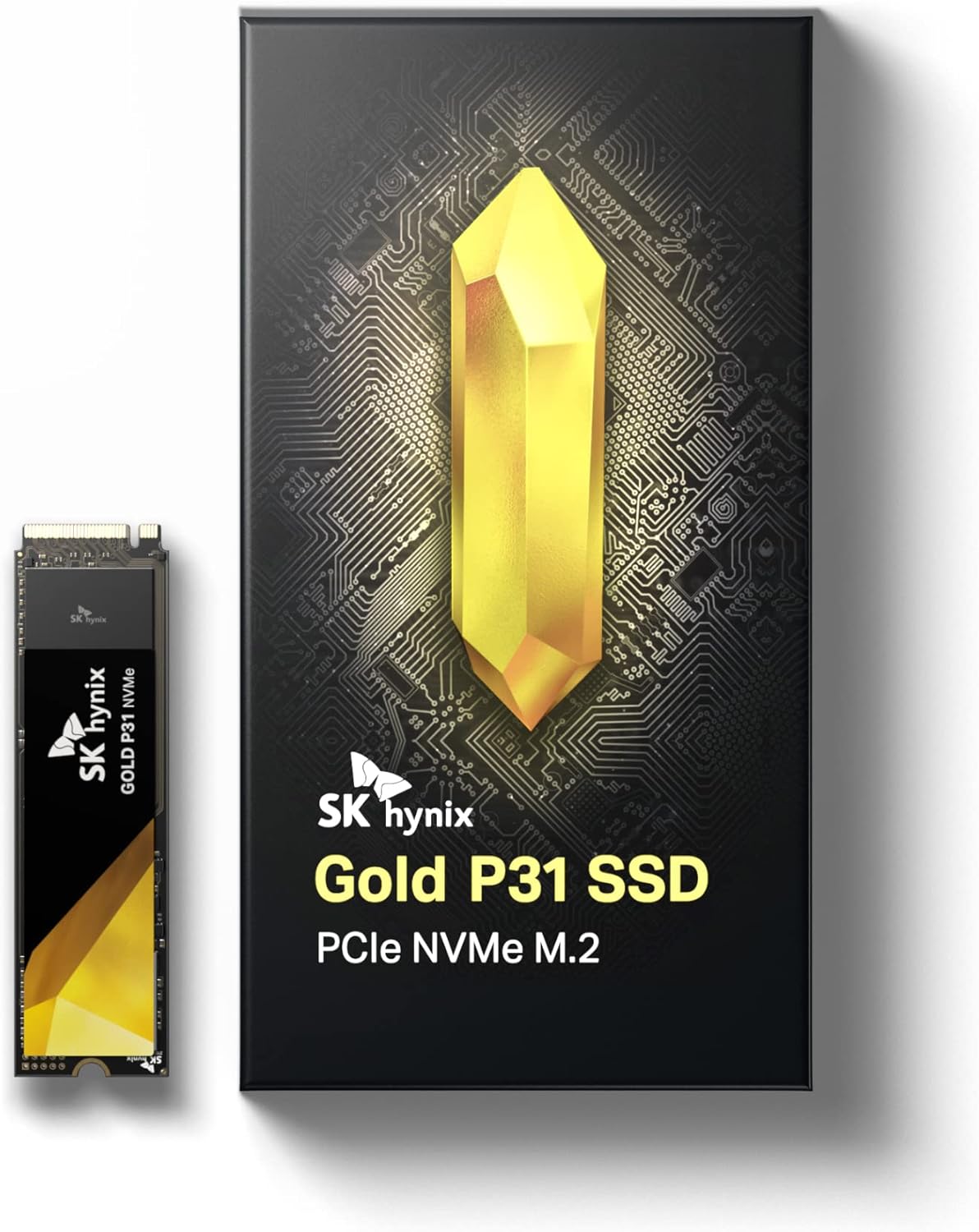 SK hynix Gold P31 1TB PCIe NVMe Gen3 M.2 2280 Internal SSD - $70