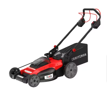 CRAFTSMAN Self-Propelled Cordless Mower 20V 20-in Lawn Mower(Lightly Used) - $215