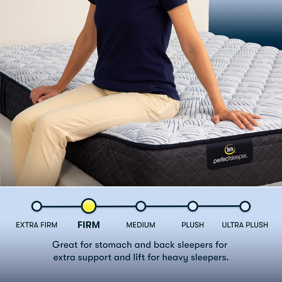 Serta, Queen Nurture Night 12" Firm Memory Foam Hybrid Mattress (Out Of Box) - $540
