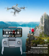 SYMA GPS Drone with 4K EIS UHD 90°FOV Camera - $165