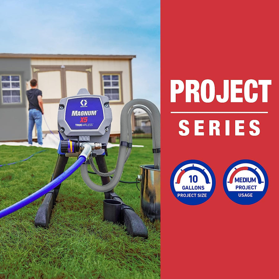 Graco Magnum 262800 X5 Stand Airless Paint Sprayer, Blue (Slightly Used) - $200