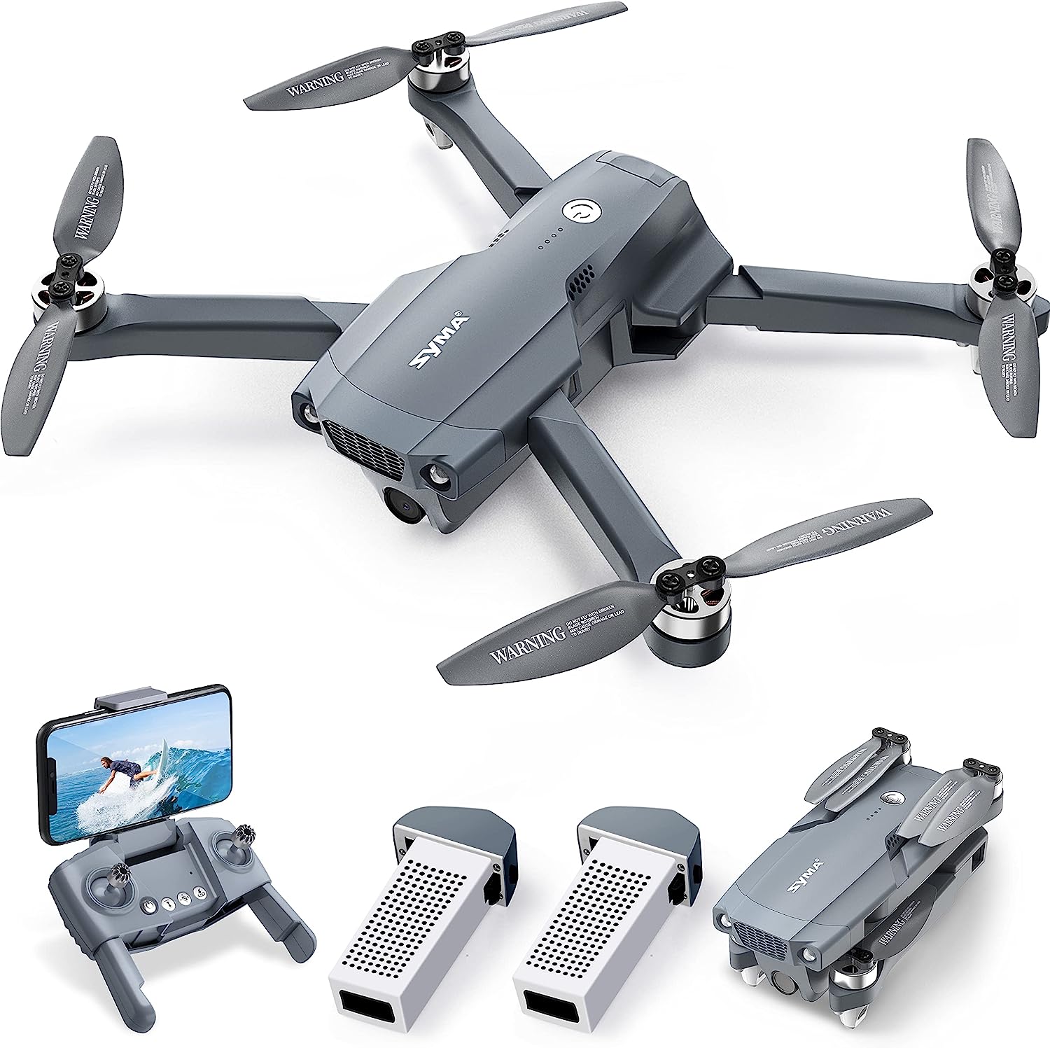 SYMA X500Pro GPS Drones with 4K UHD Camera for Adults, RC Quadcopter - $120
