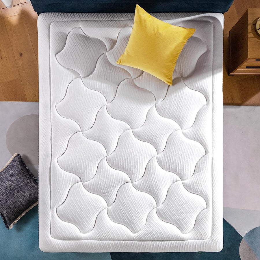 ZINUS Cloud Memory Foam Mattress, Pressure Relieving, Bed-in-a-Box (8 in, King) - $200