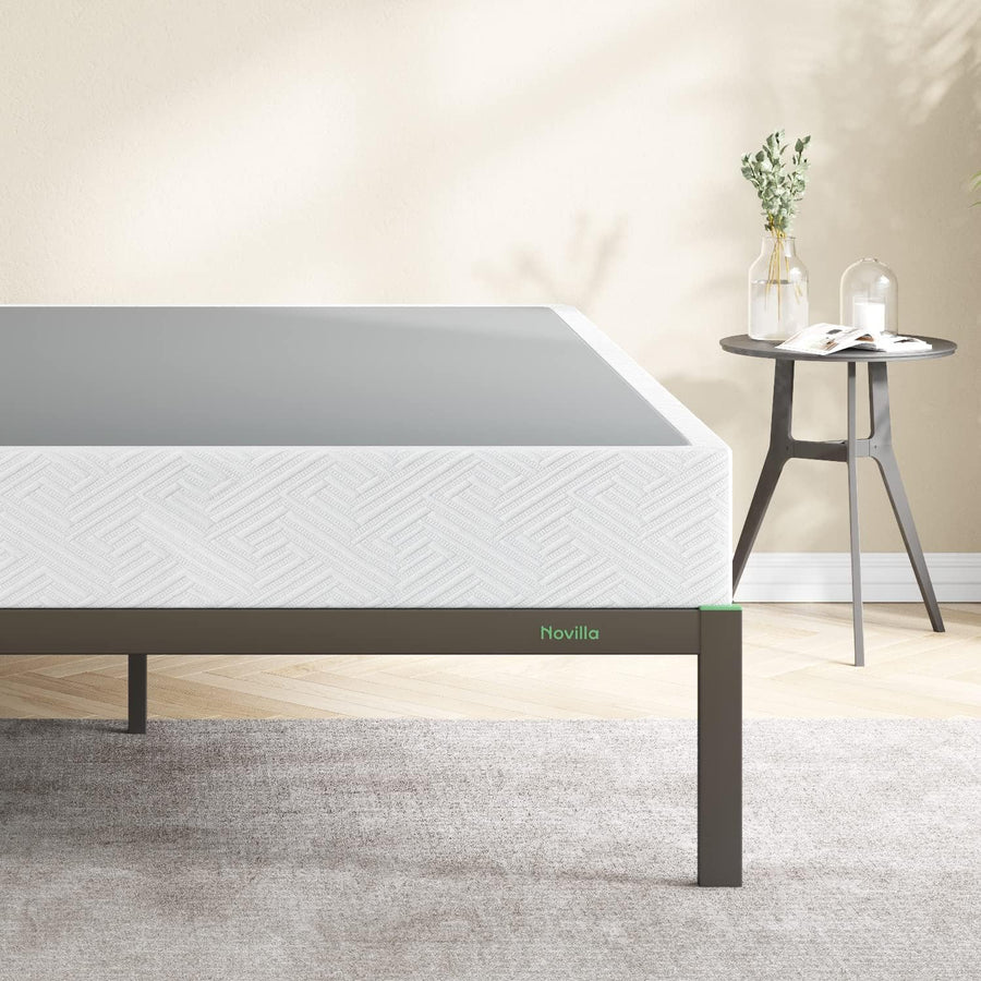 Novilla Full Box Spring,8 Inch Metal Box Spring Supports for All Types of Mattress - $90