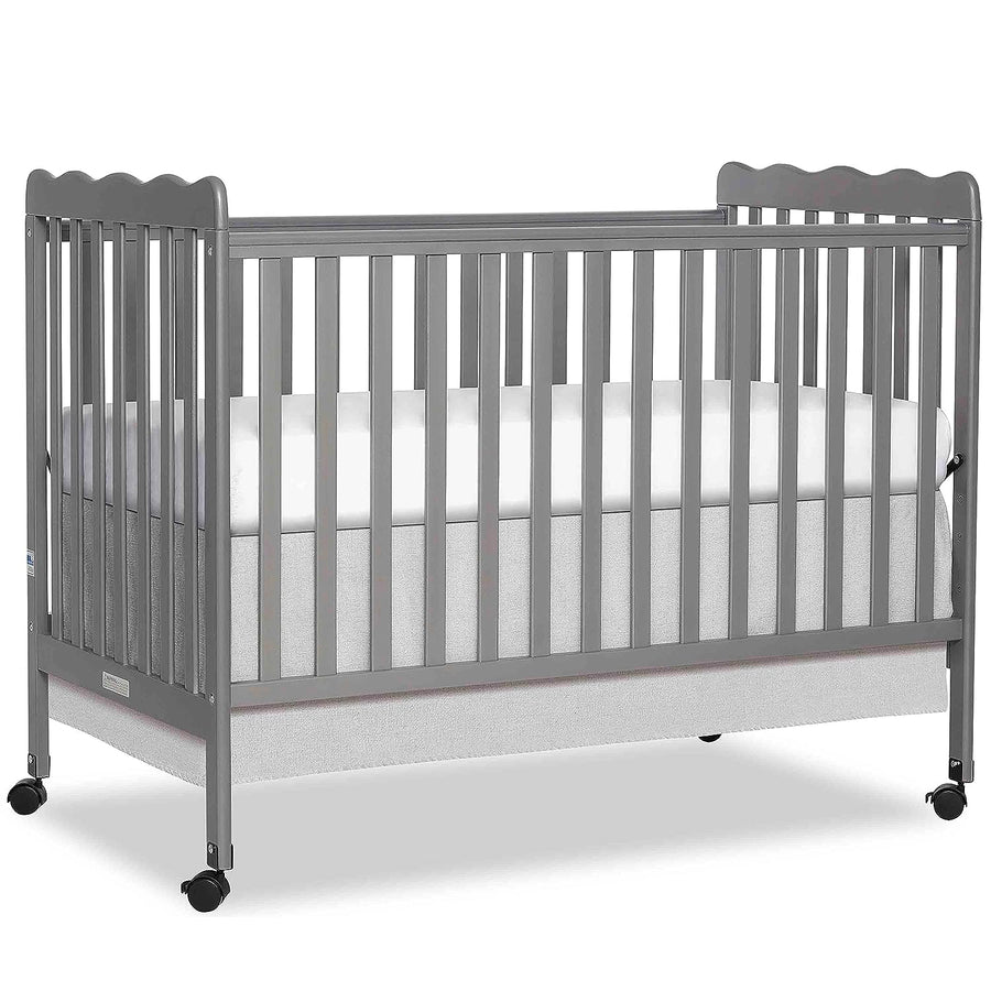 Dream On Me Carson Classic 3-in-1 Convertible Crib in Steel Grey - $83