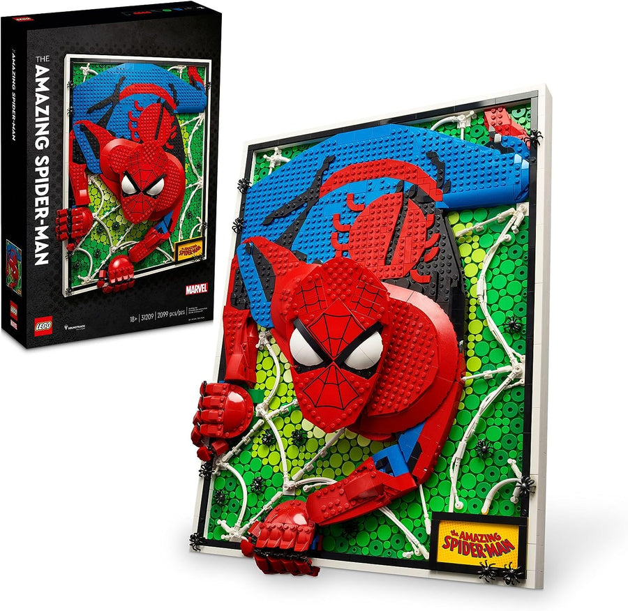 LEGO Art The Amazing Spider-Man 31209 Build & Display Home Decor Wall Art Kit - $150
