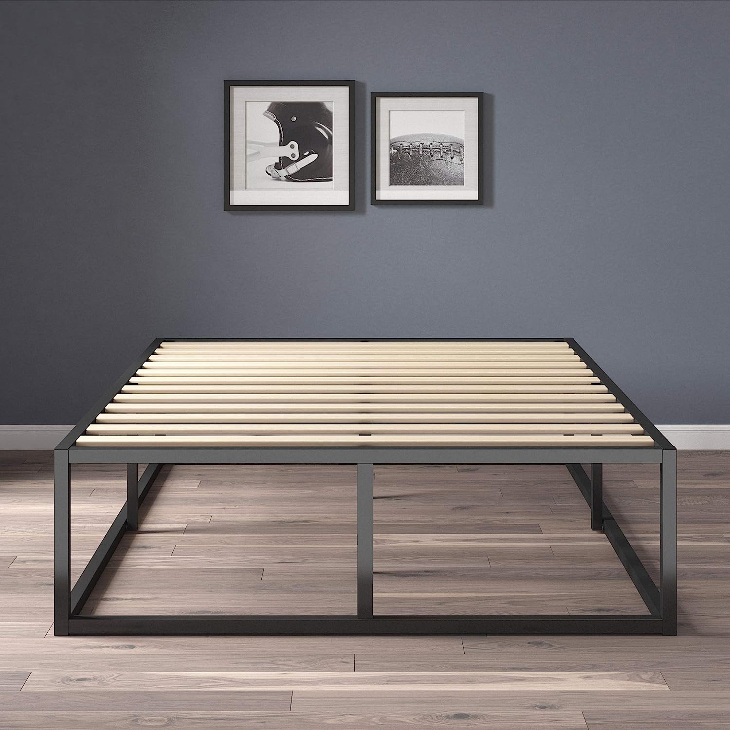 ZINUS Joseph Metal Platforma Bed Frame, Twin - $65