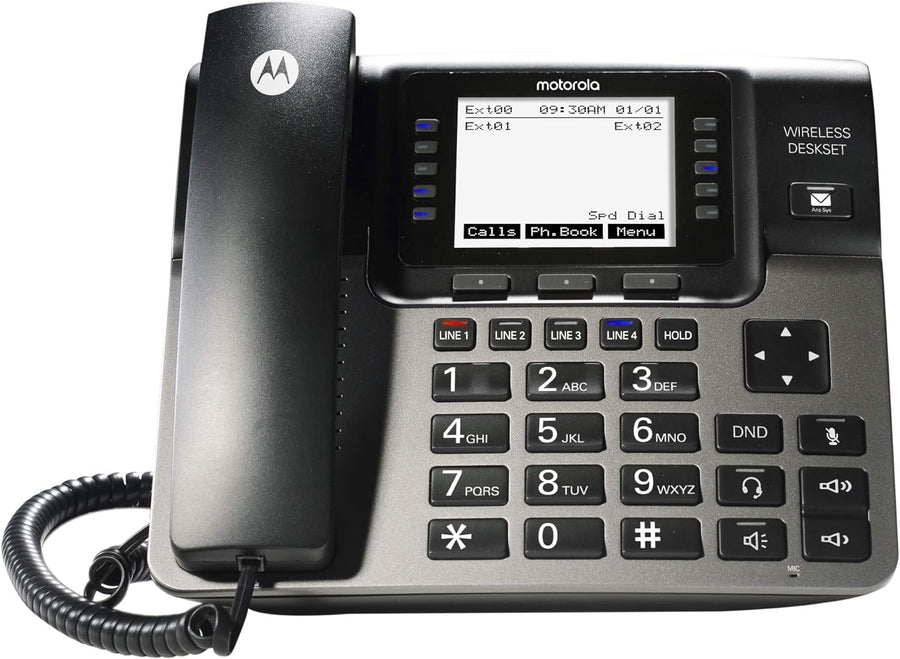 Motorola ML1250 Corded/Cordless Phone Base With Digital Answering System - $120