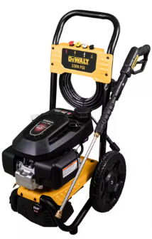 DEWALT 3300 PSI 2.4 GPM Gas Cold Water Pressure Washer (No Tips/Spray Gun) - $360