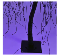 Lightshare 7 ft. Purple Pre-Lit LED Halloween Tree Artificial Christmas Tree - $75