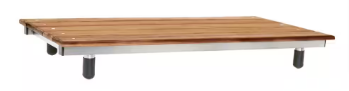 SEACHROME 30 in. x 15 in. Bridgeport Removable Tub Seat in Natural Teak - $210