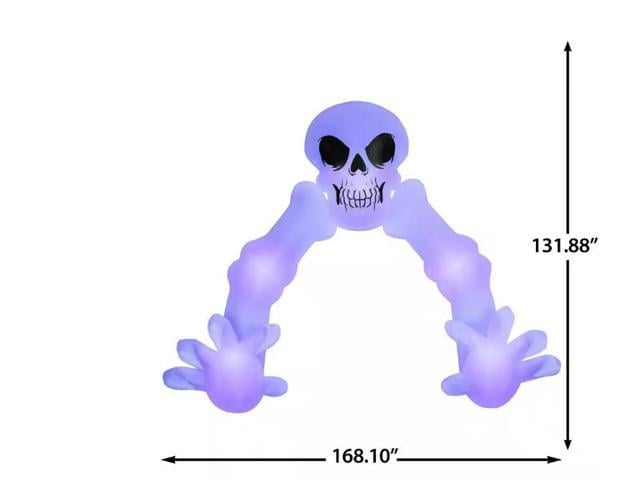 Home Accents Holiday 14 ft. Giant-Sized LED Skeleton Archway - $300