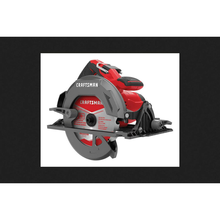 Craftsman 7-1/4 in. 15amps Corded Circular Saw 5500 rpm, Red(Slightly Used) - $50